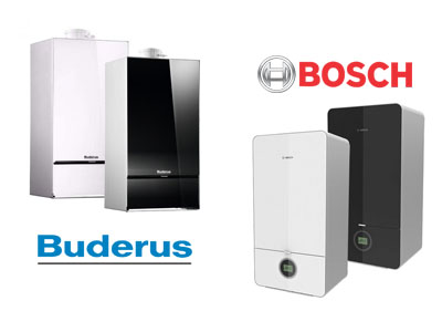 Новинки в каталоге - котлы Bosch и Buderus